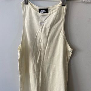 Yellow Nike tank top